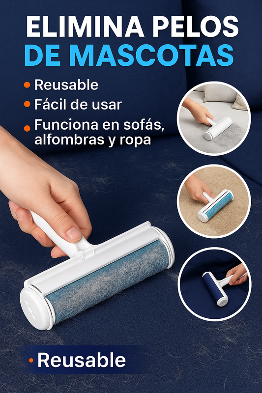 CEPILLO REMOVEDOR DE PELO DE MASCOTA
