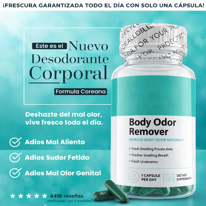 SUPLEMENTO ANTÍ OLOR/DESODORANTE NATURAL