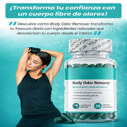 SUPLEMENTO ANTÍ OLOR/DESODORANTE NATURAL