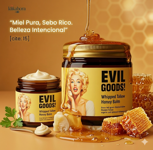 EVIL GOOD - Crema facial con sebo de res natural