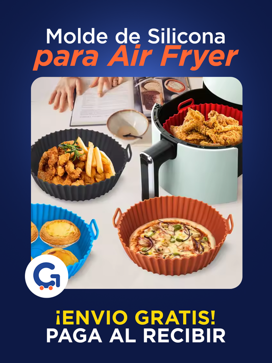 Molde de Silicona para Air Fryer – Reutilizable y Antiadherente